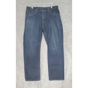 Ariat M3 FR Jeans Mens 34x32 Loose Straight Flame Resistant Work Denim Cat 2
